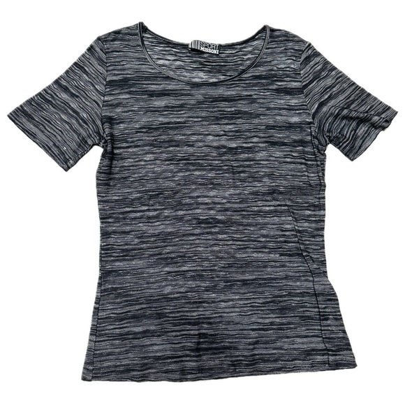 MISSONI Sport Striped Women's Top 48 XXL 12 - Picture 1 of 4